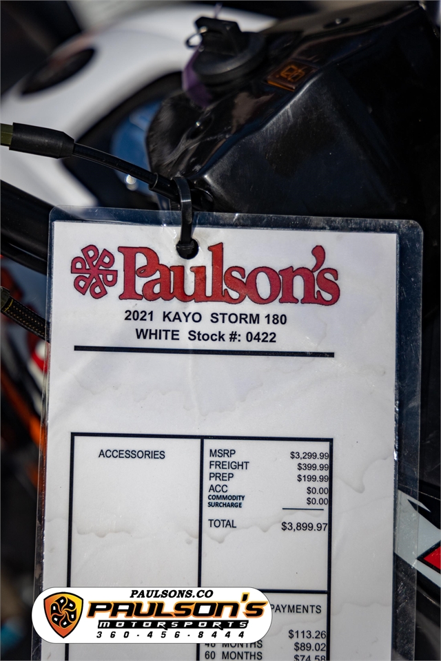 2021 Kayo Off Road 180 Storm at Paulson's Motorsports