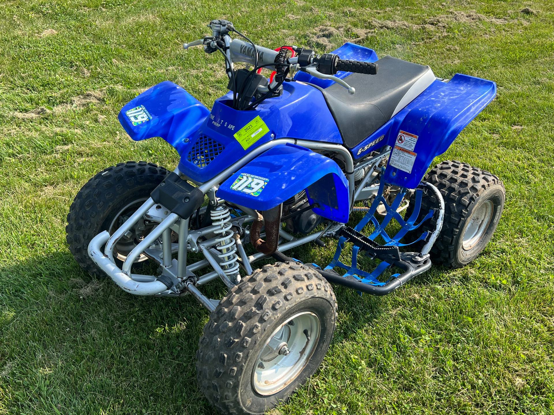 2002 YAMAHA YFS200 at Interlakes Sport Center