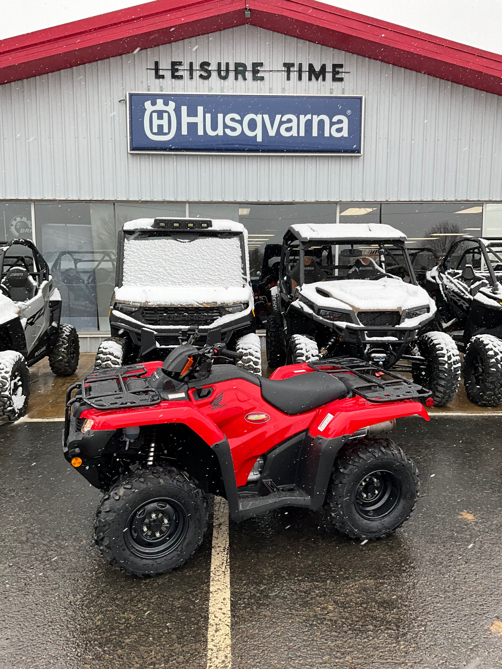 2023 Honda FourTrax Rancher 4X4 ES at Leisure Time Powersports of Corry
