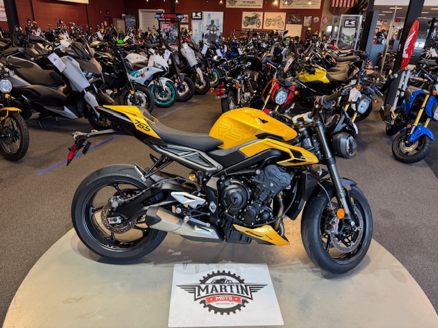 2024 Triumph Street Triple 765 RS at Martin Moto