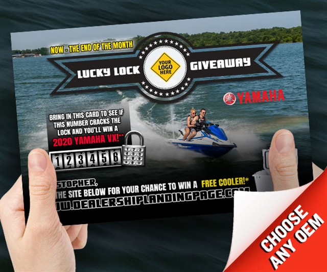 Lucky Lock Giveaway Powersports at PSM Marketing - Peachtree City, GA 30269