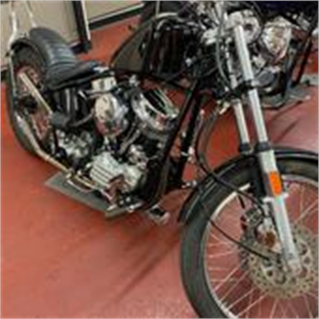 1955 CUSTOM FLH at #1 Cycle Center