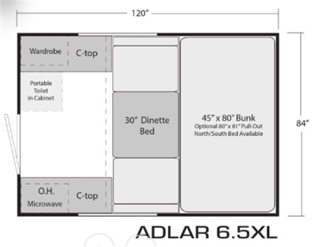 2024 Soaring Eagle Adlar 6.5 XL at Prosser's Premium RV Outlet