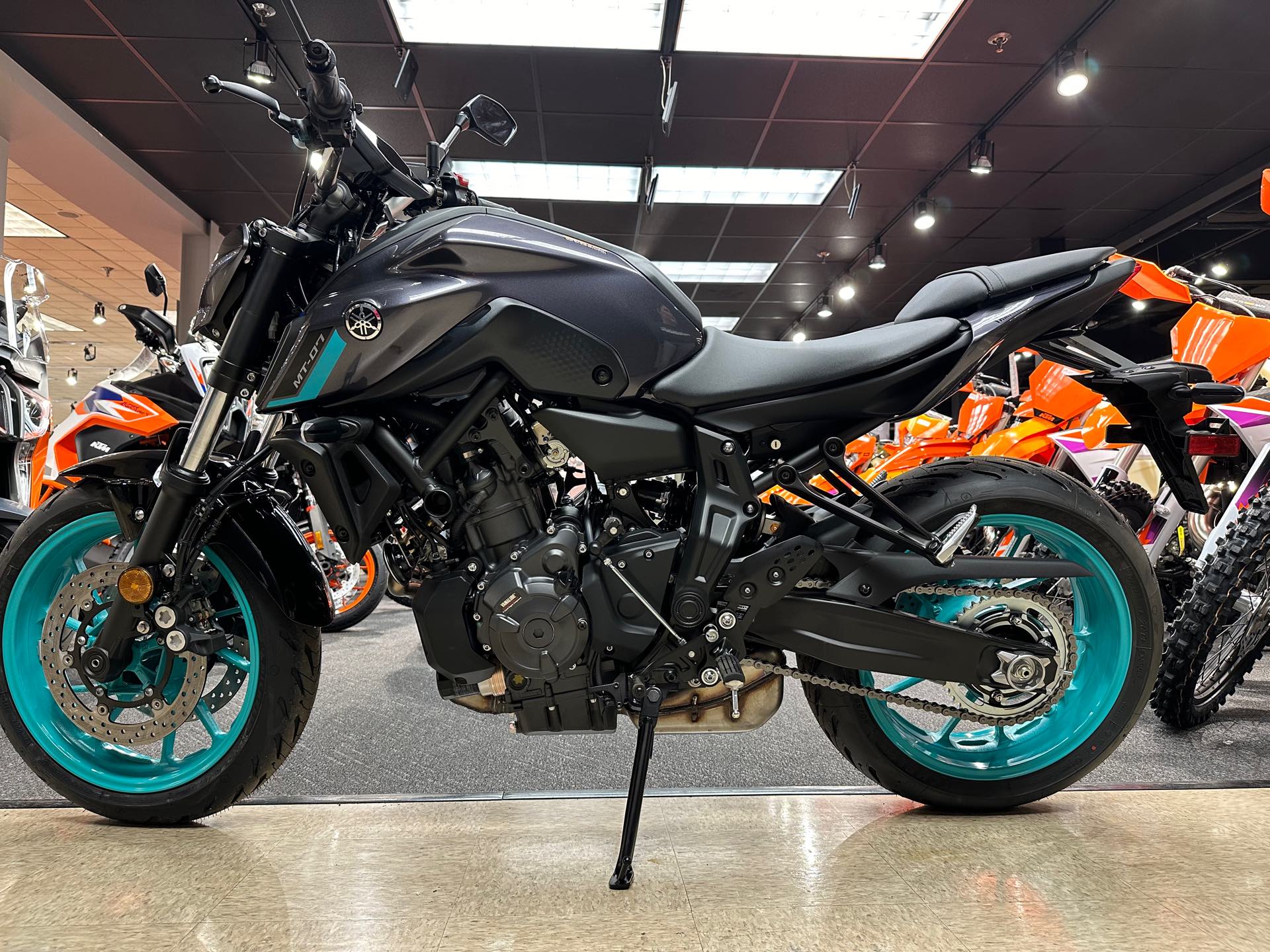 2024 Yamaha MT 07 at Sloans Motorcycle ATV, Murfreesboro, TN, 37129