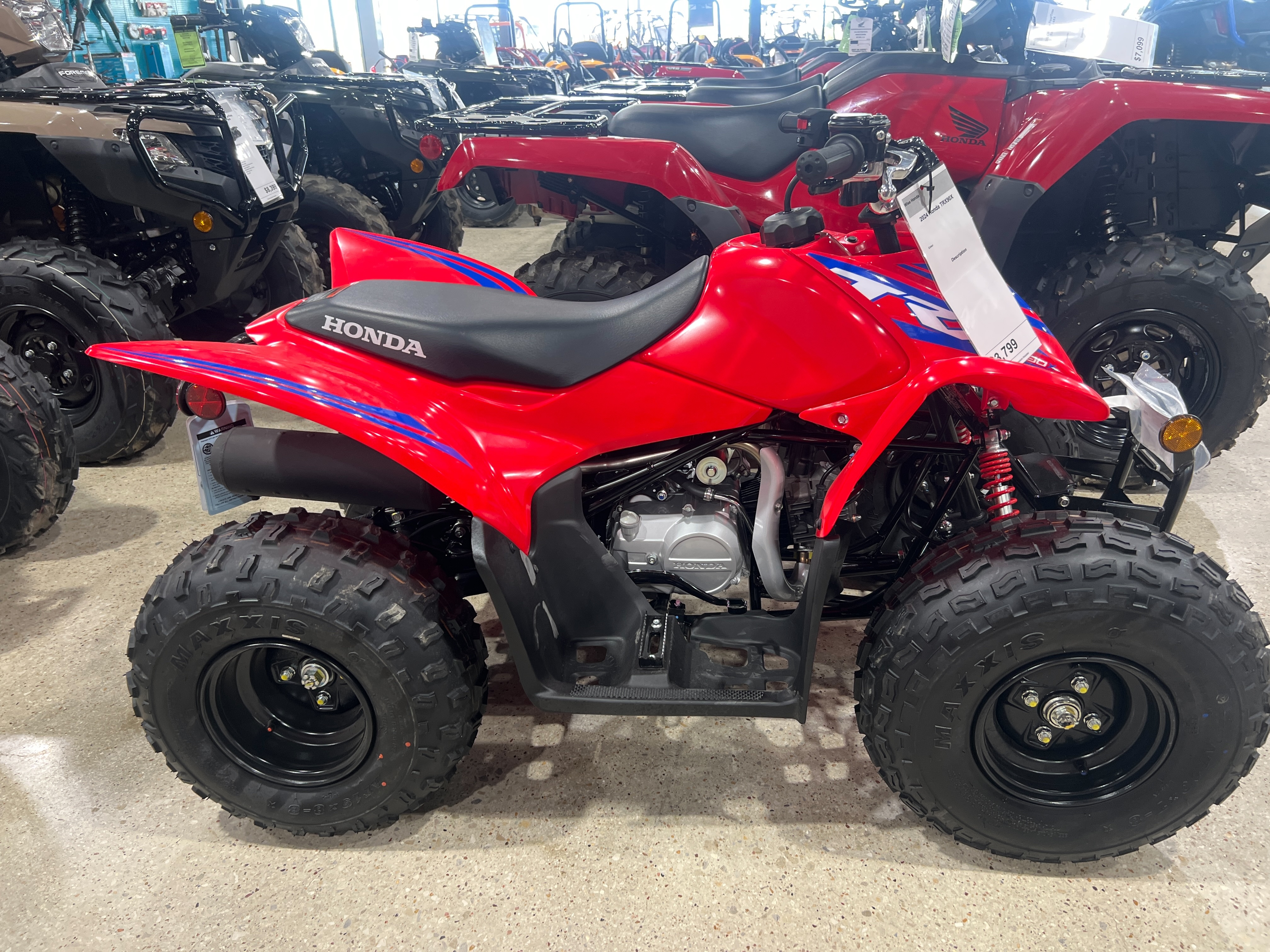 2024 Honda TRX 90X at Wise Honda