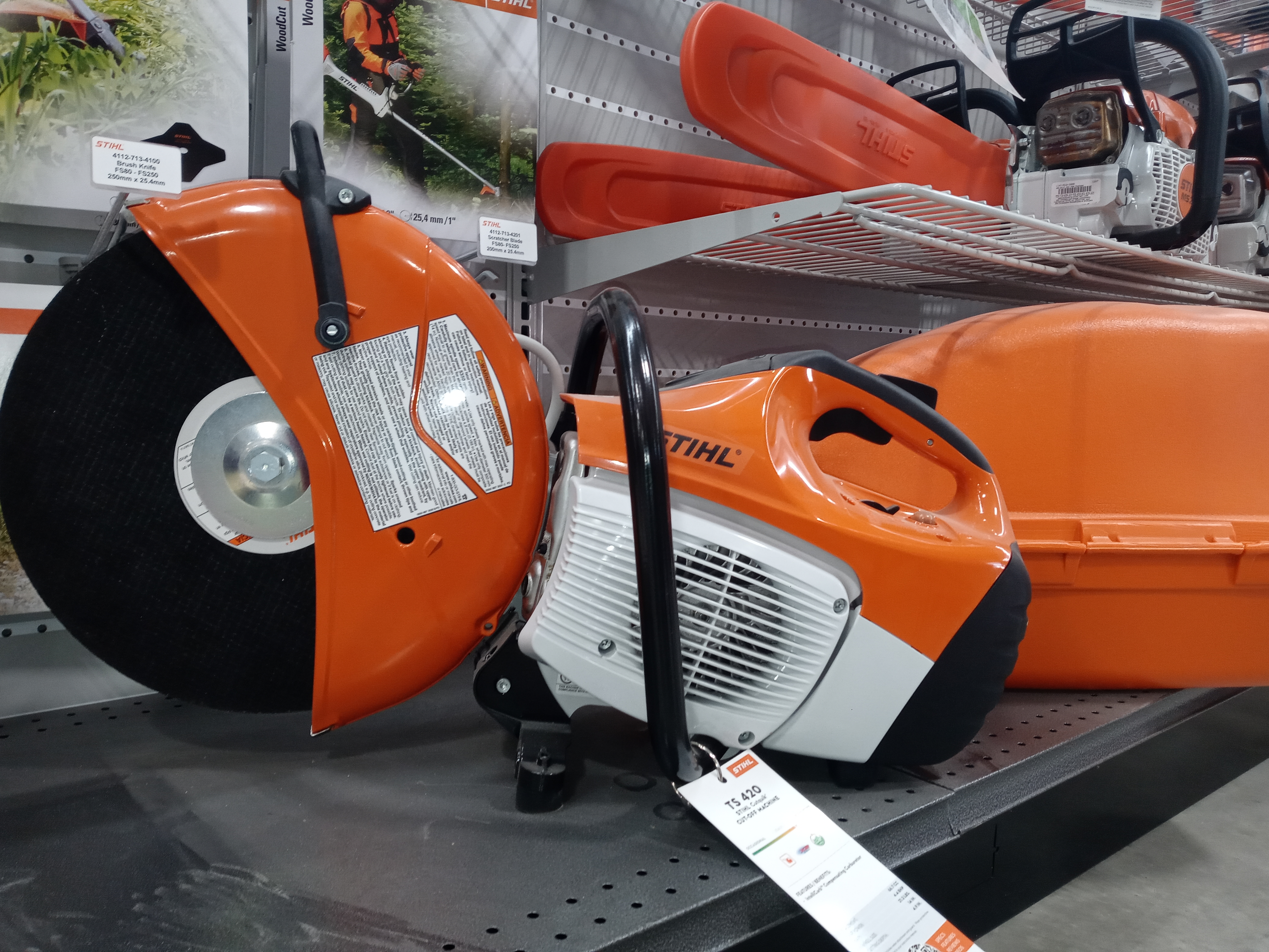 2024 Stihl TS420 at Patriot Golf Carts & Powersports