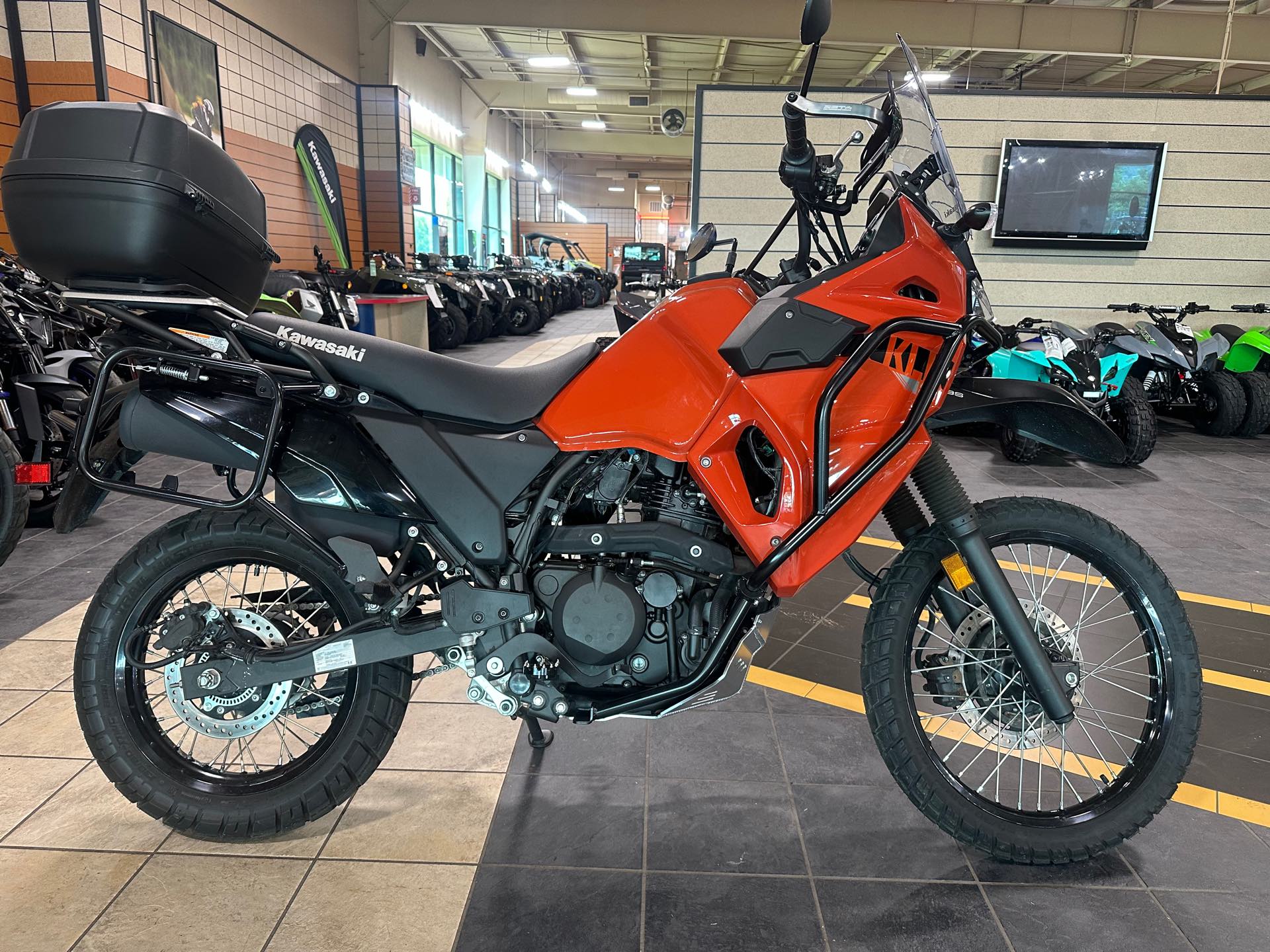 2022 Kawasaki KLR 650 TRAVELER ABS at Wood Powersports Fayetteville