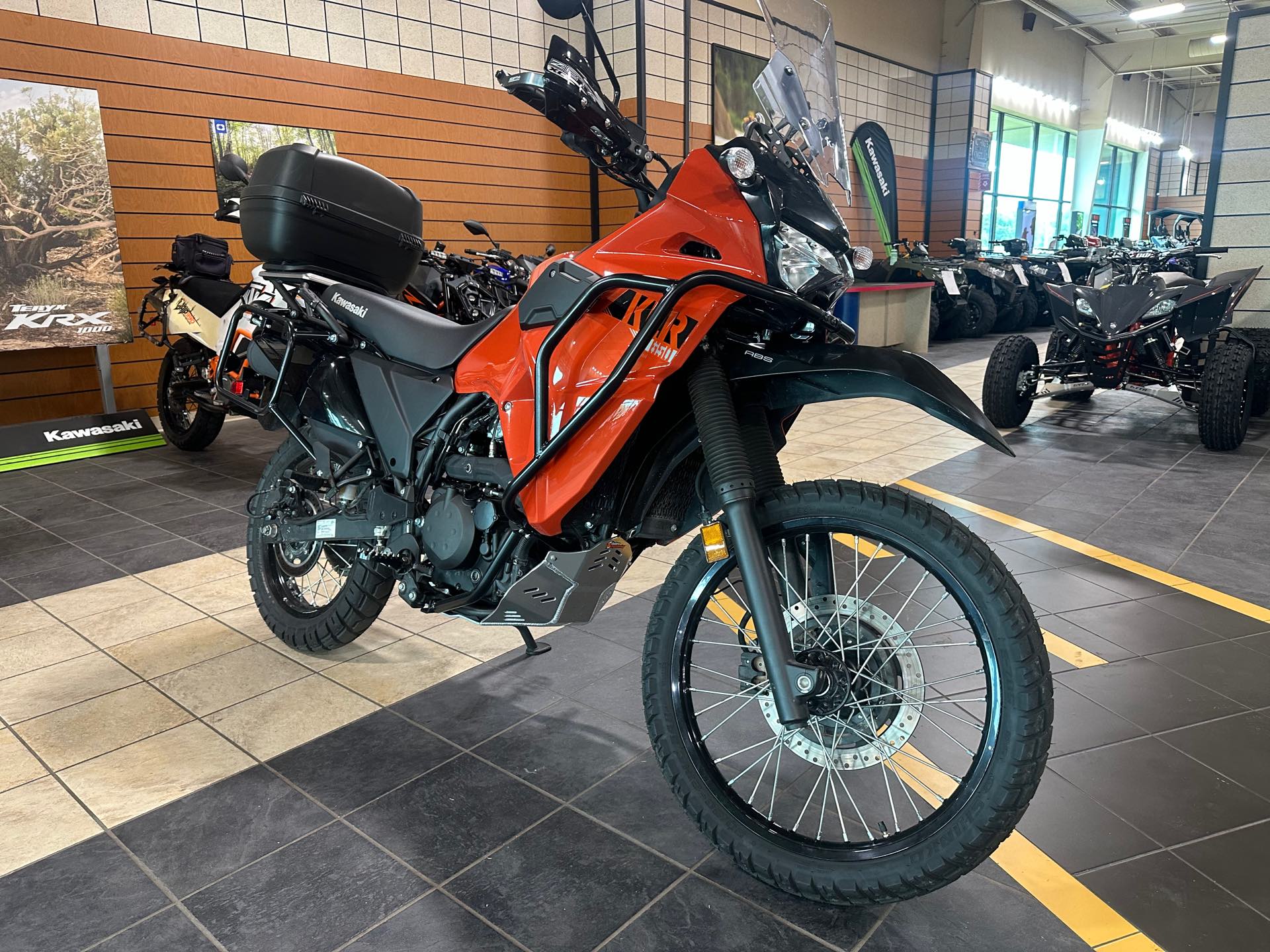 2022 Kawasaki KLR 650 TRAVELER ABS at Wood Powersports Fayetteville