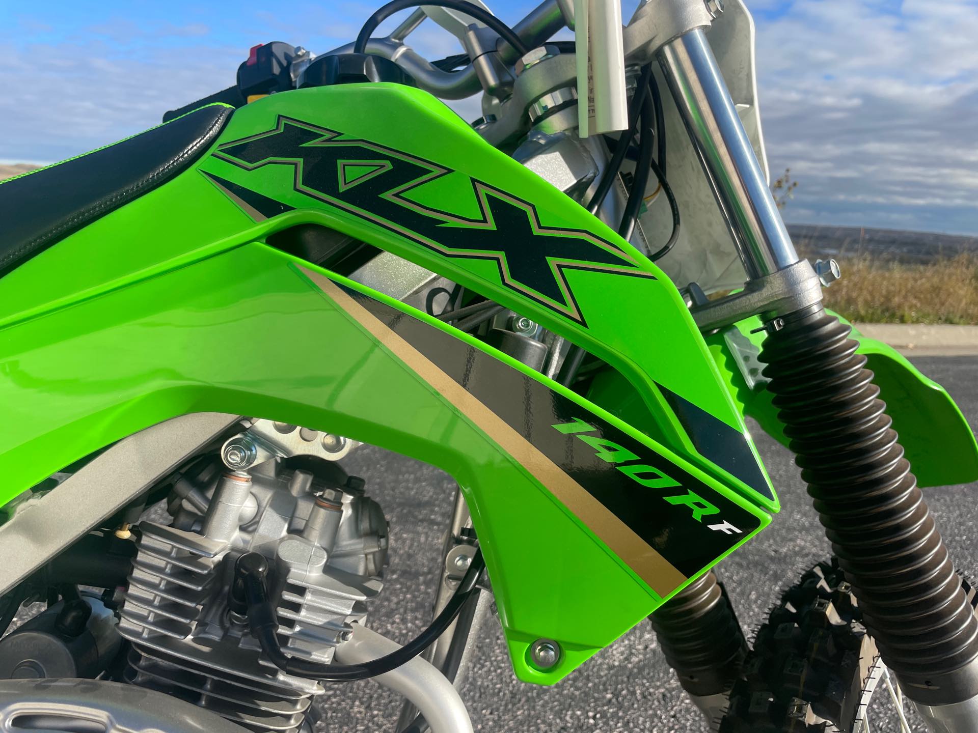 2022 Kawasaki KLX 140R F at Mount Rushmore Motorsports