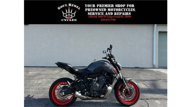 2021 Yamaha MT 07 at Soul Rebel Cycles