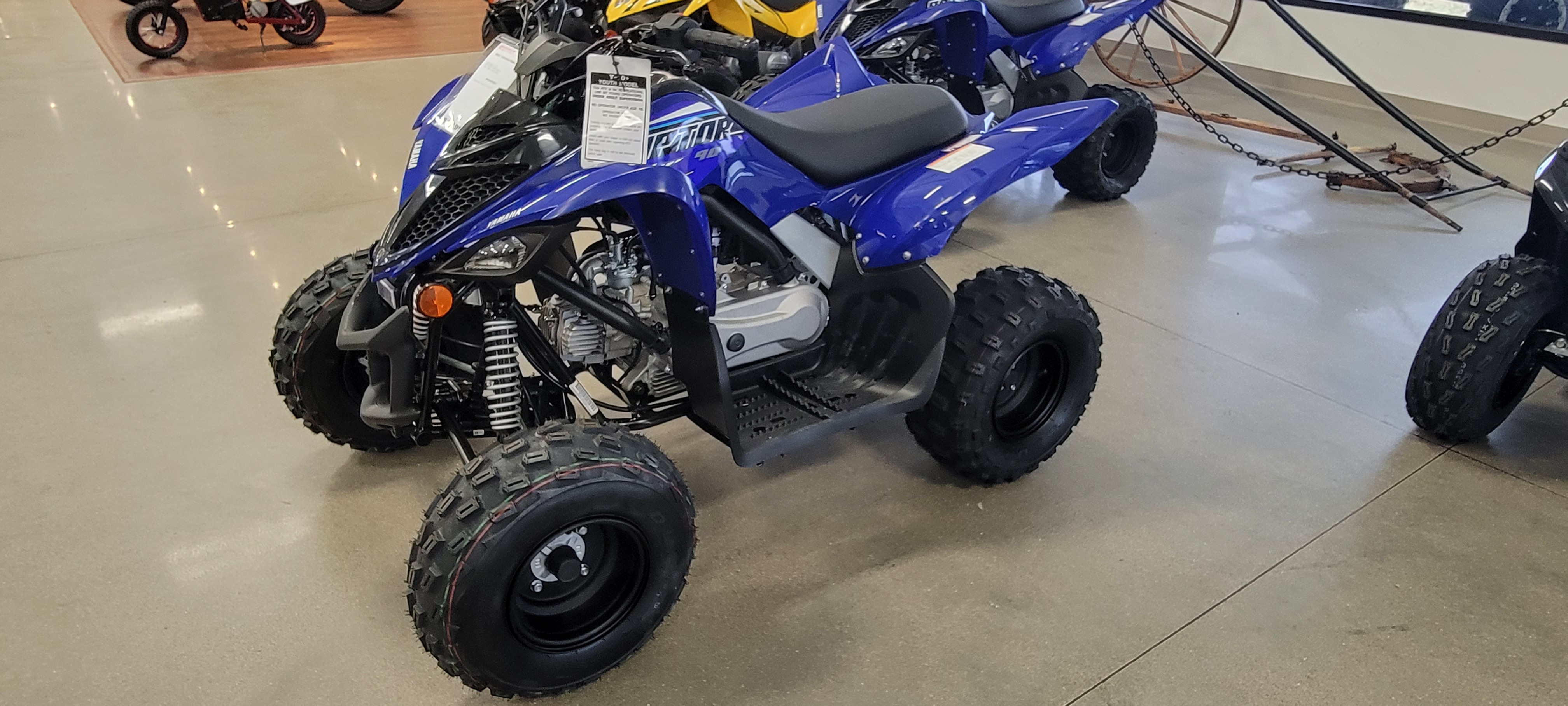 2022 Yamaha Raptor 90 at Brenny's Motorcycle Clinic, Bettendorf, IA 52722