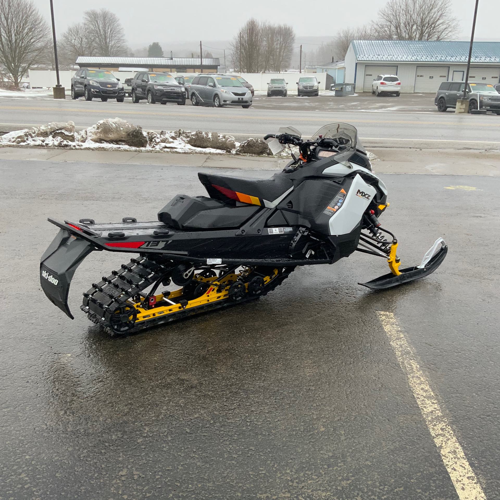 2024 Ski-Doo MXZ Adrenaline With Blizzard Package 850 E-TEC 137 15 at Leisure Time Powersports of Corry