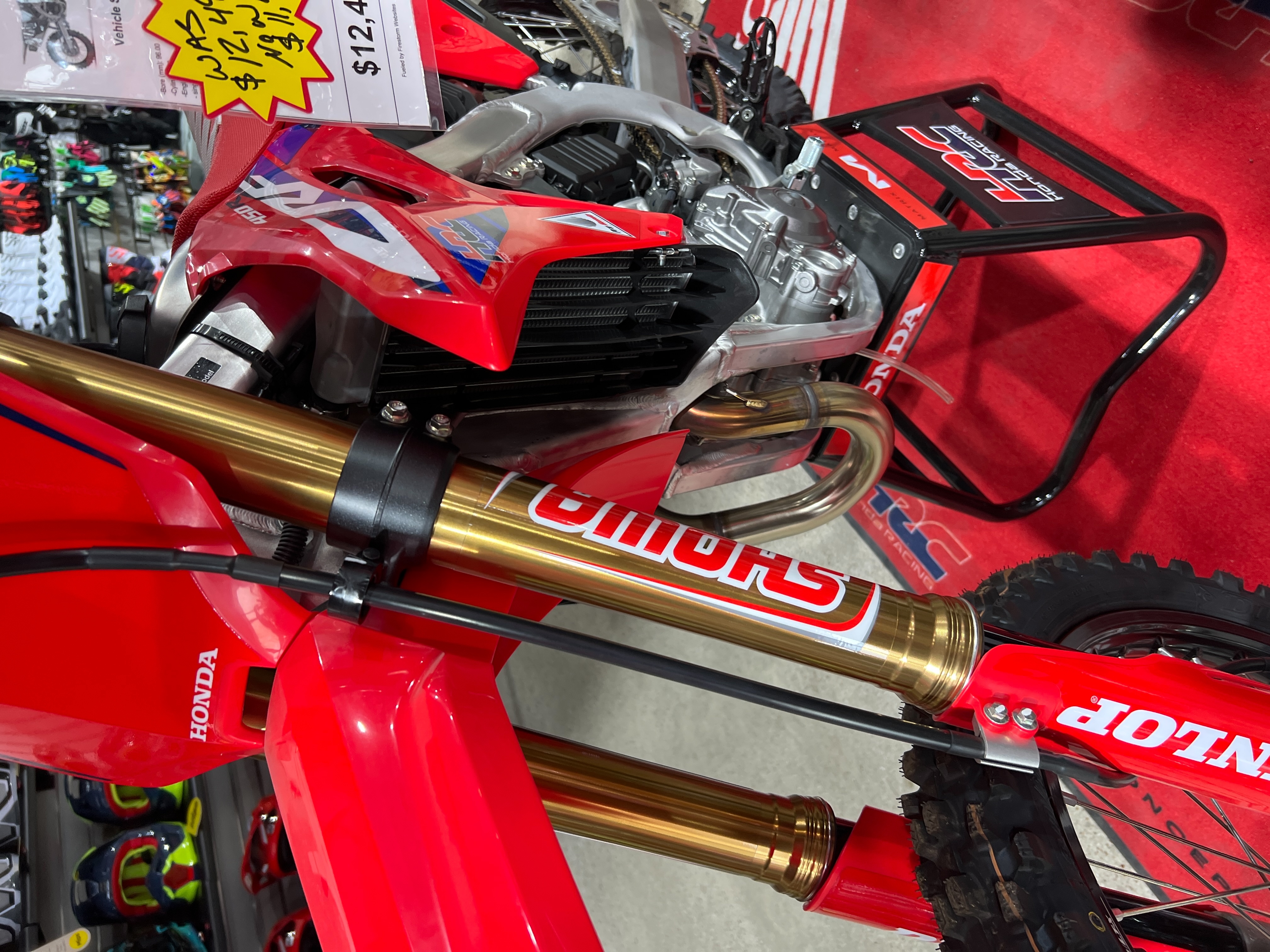 2024 Honda CRF450RWE at Wise Honda