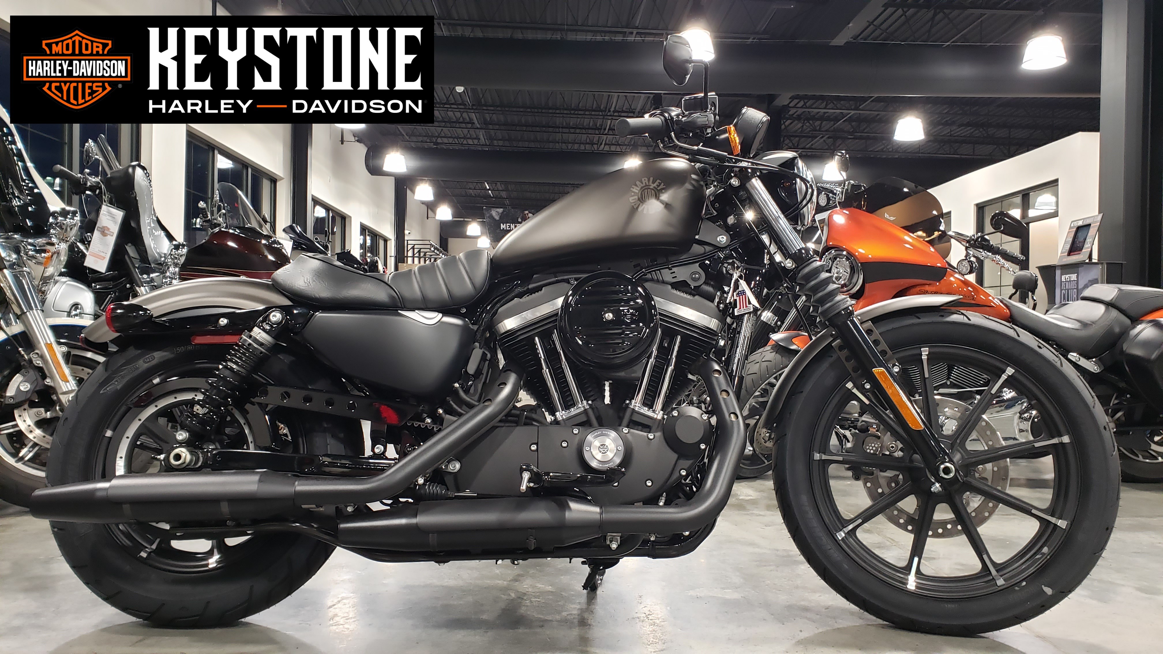 2021 Harley-Davidson XL883N Sportster Iron 883 XL 883N Iron 883 at Keystone Harley-Davidson
