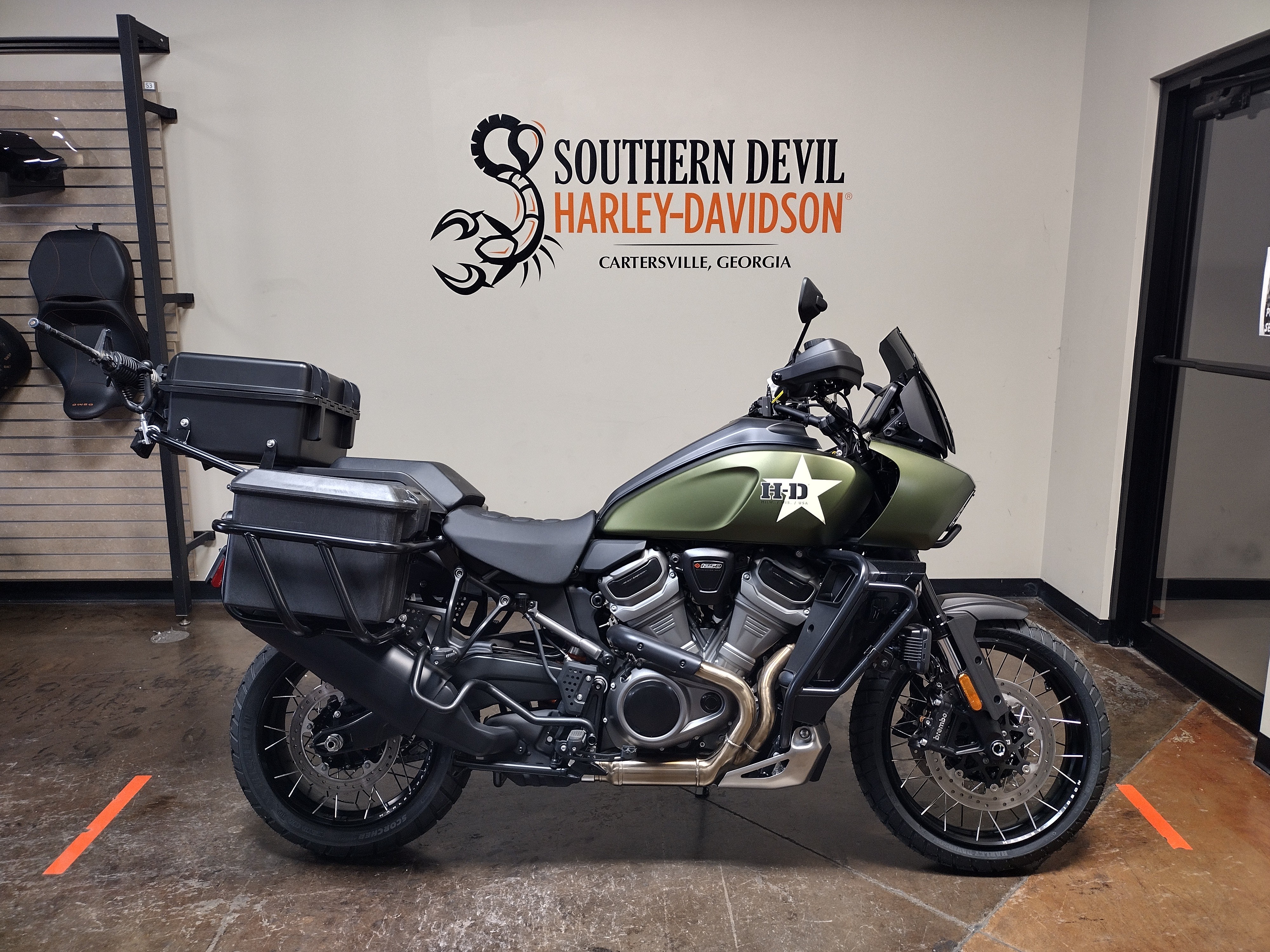 2022 Harley-Davidson Pan America 1250 Special (G.I. Enthusiast Collection) at Southern Devil Harley-Davidson