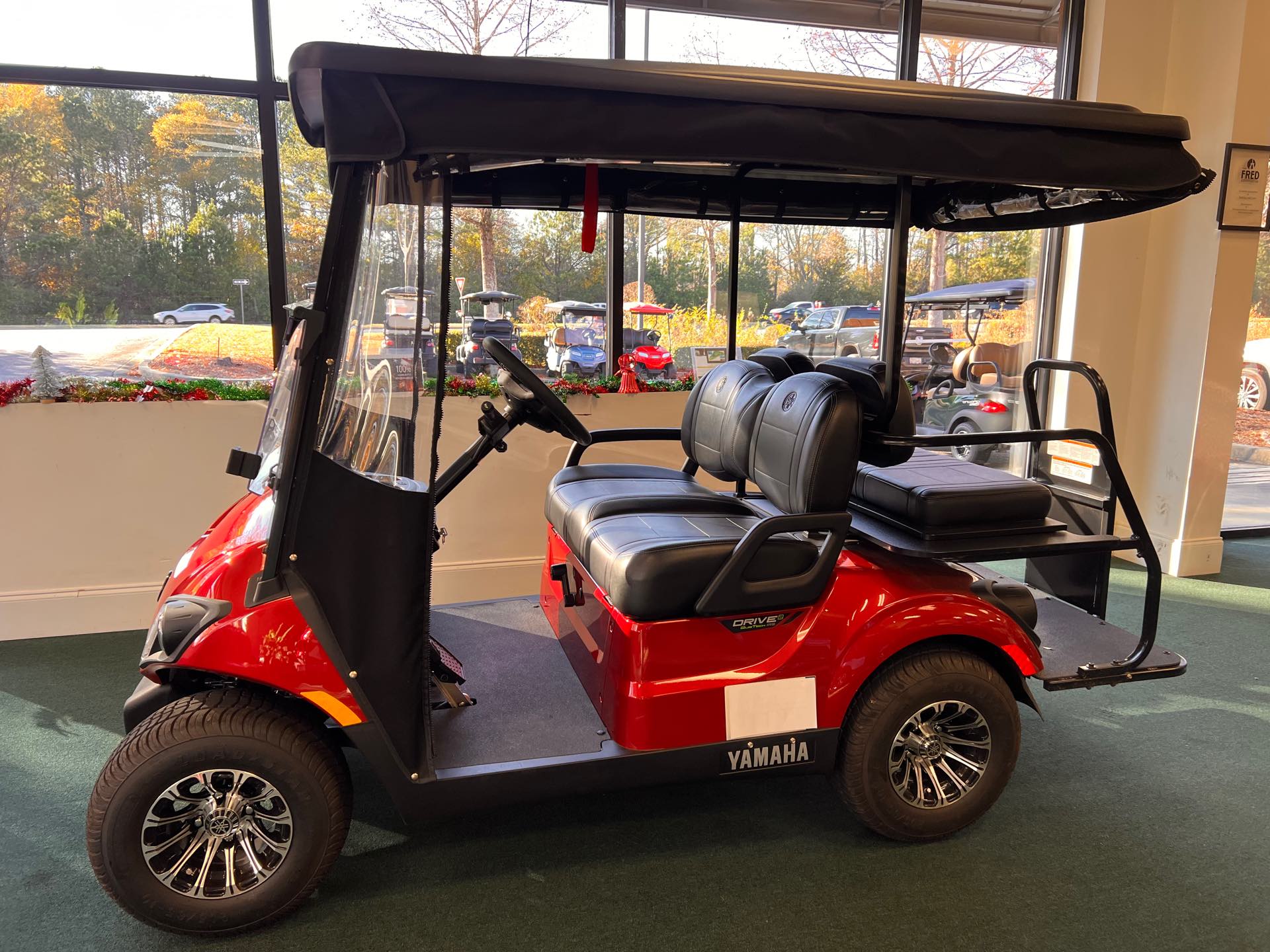 2022 Yahama Gas Quietech Drive 2  IRS at Bulldog Golf Cars