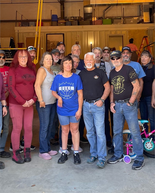 2023 Oct 28 Toy Run Bike Build Photos at Smoky Mountain HOG