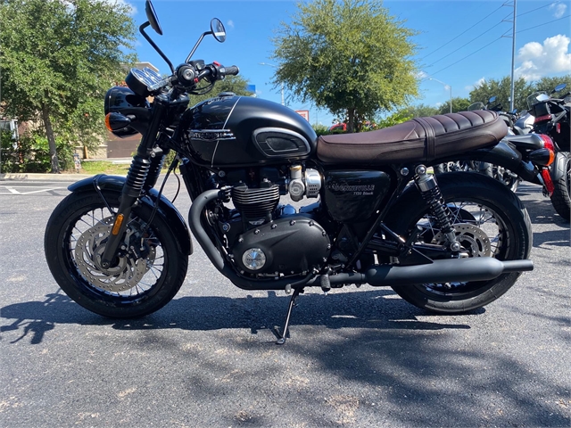 2023 Triumph Bonneville T120 BLACK Black at Tampa Triumph, Tampa, FL 33614