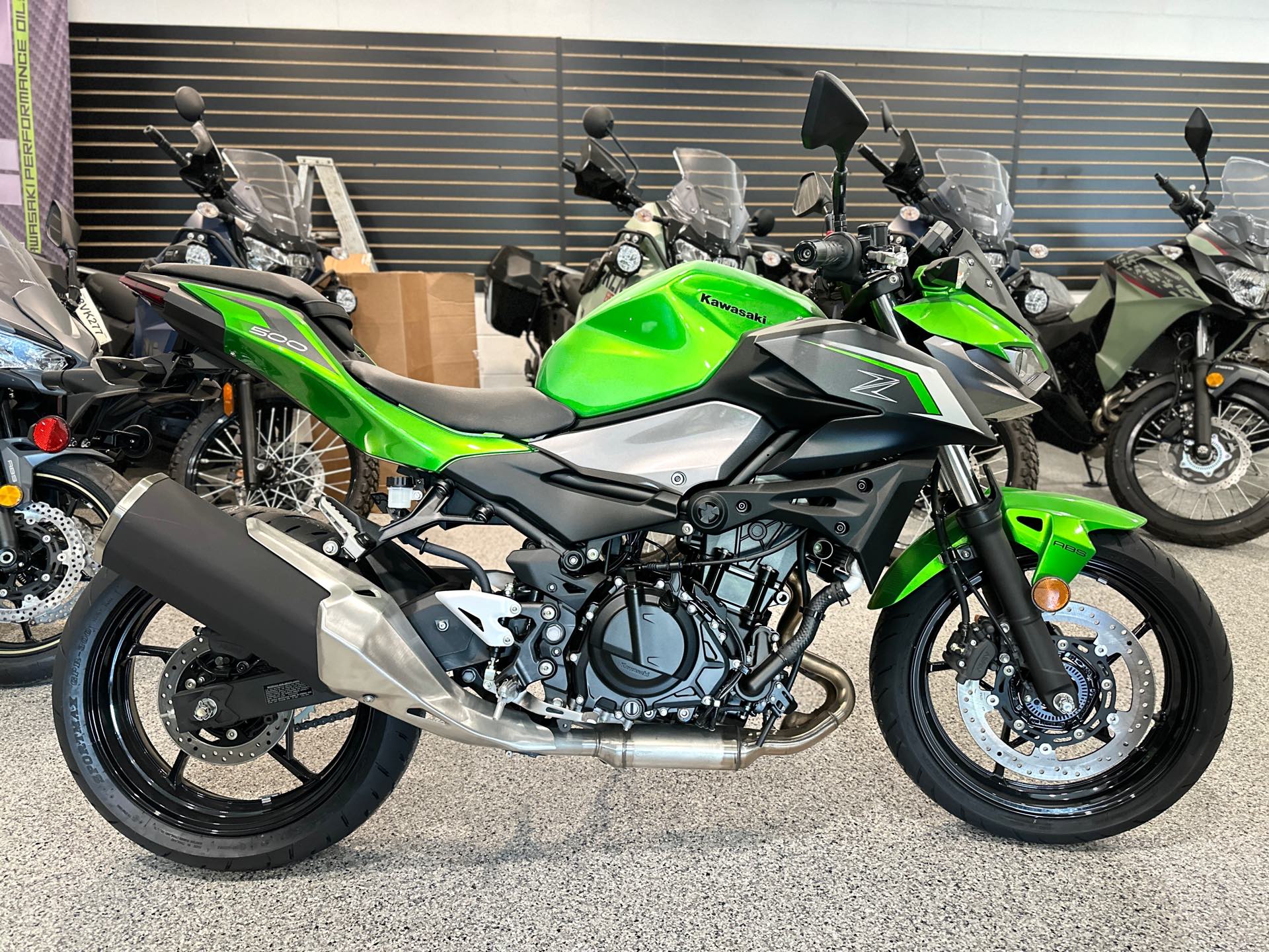 2024 Kawasaki Z500 ABS at Big River Motorsports