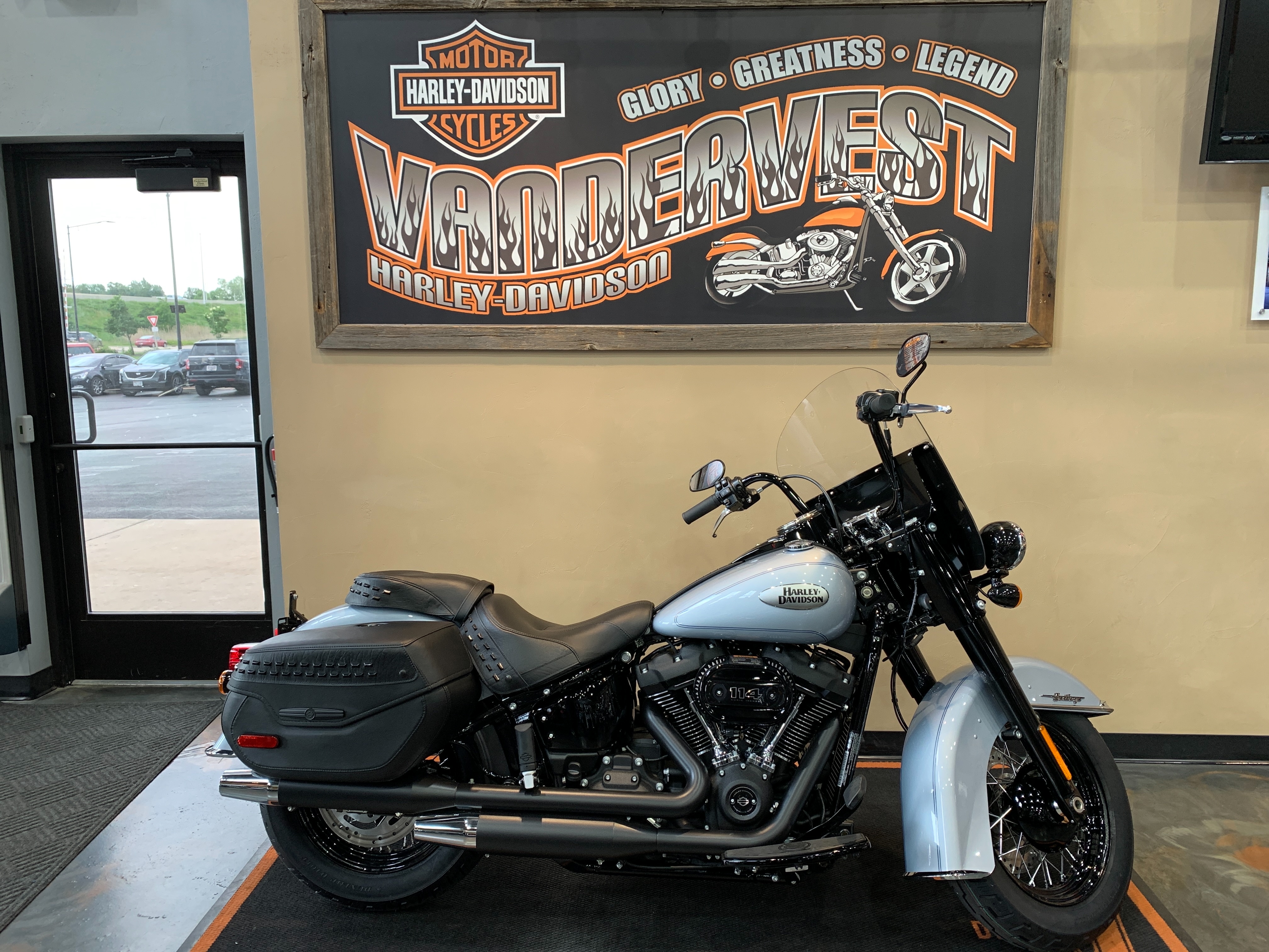 2024 Harley-Davidson Softail Heritage Classic 114 at Vandervest Harley-Davidson, Green Bay, WI 54303