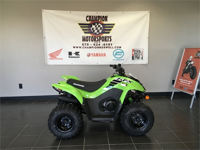 2025 Kawasaki KFX 90 at Champion Motorsports