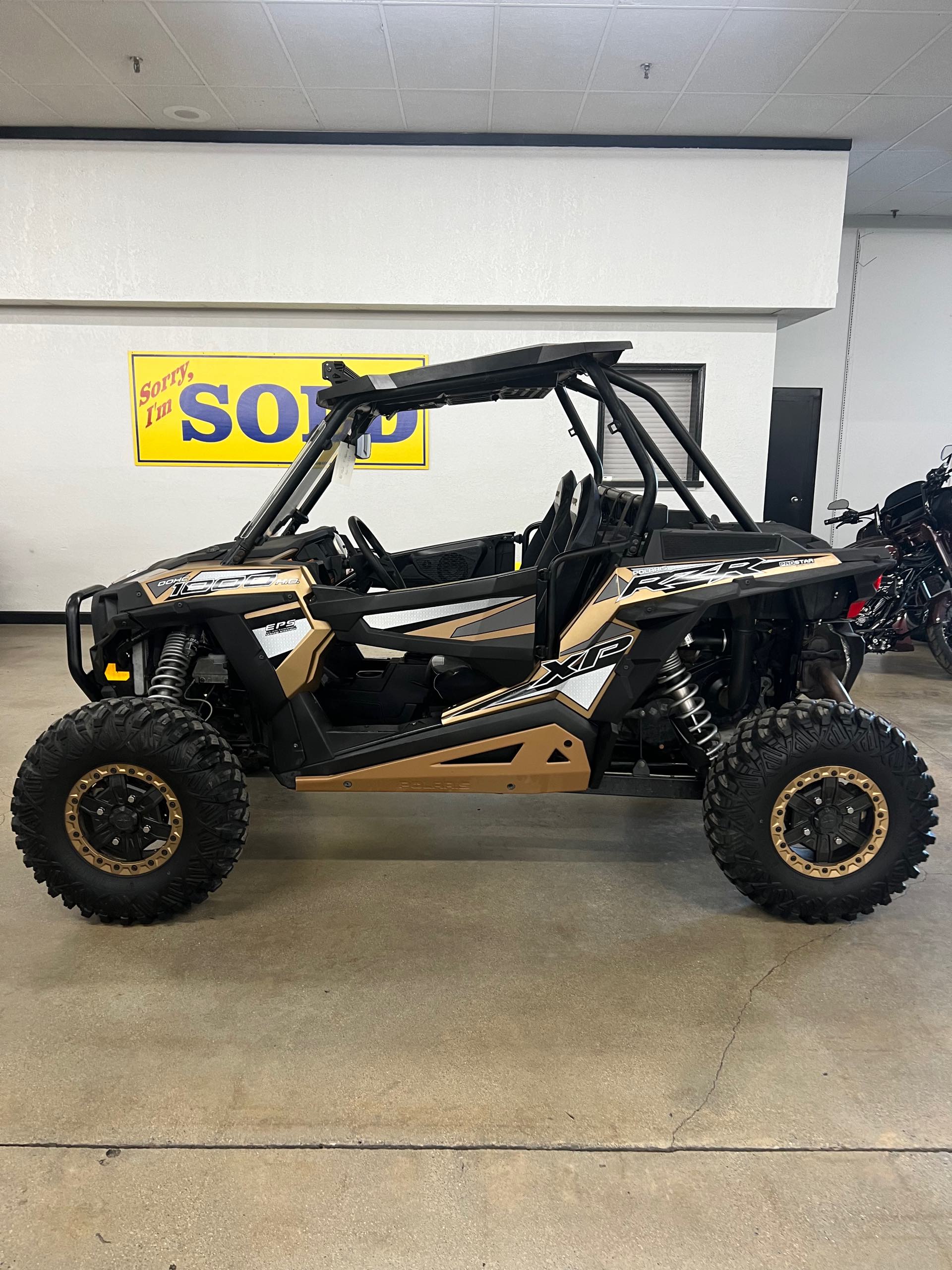 2017 Polaris RZR XP 1000 EPS Gold Matte Metallic LE at ATVs and More