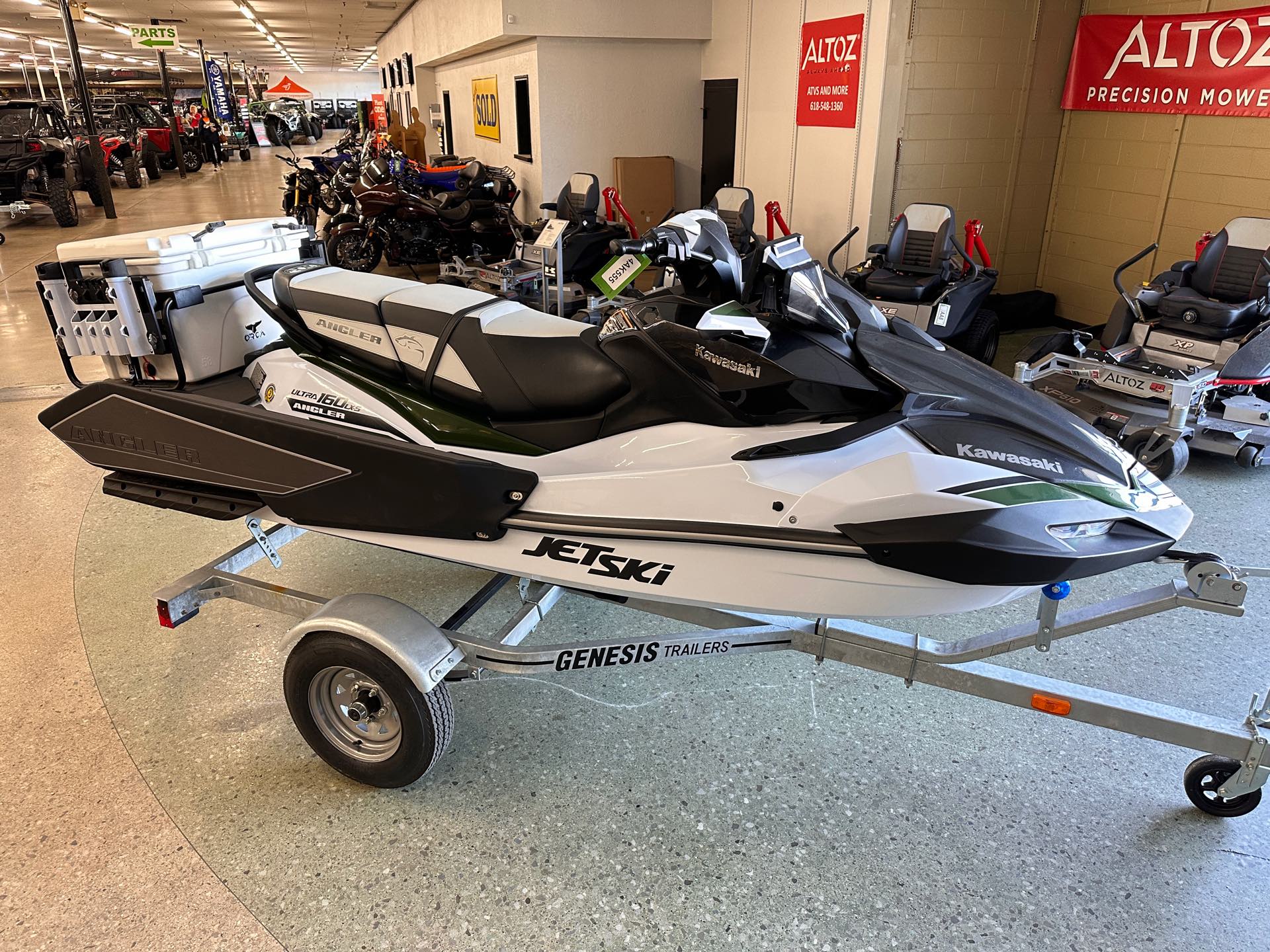 2025 Kawasaki Jet Ski Ultra 160 LX-S Angler at ATVs and More