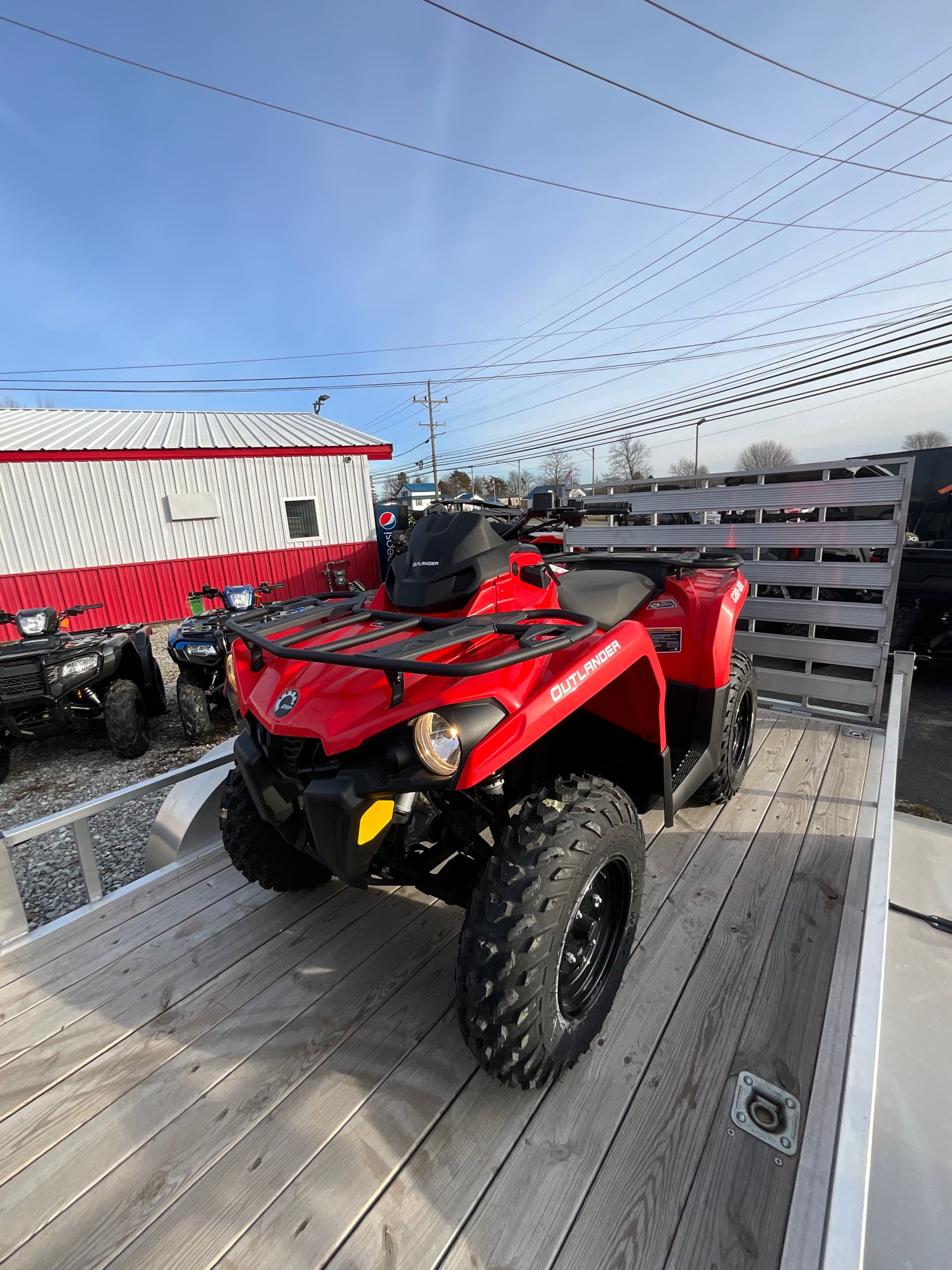 2022 Can-Am Outlander 450 at Leisure Time Powersports of Corry