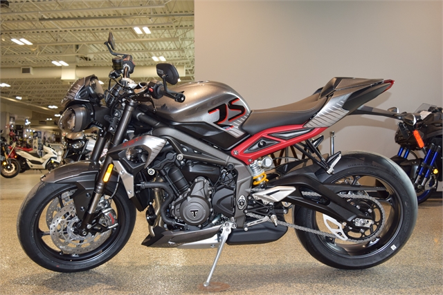 2022 Triumph STREET TRIPLE RS SILVER ICE RS at Motoprimo Motorsports