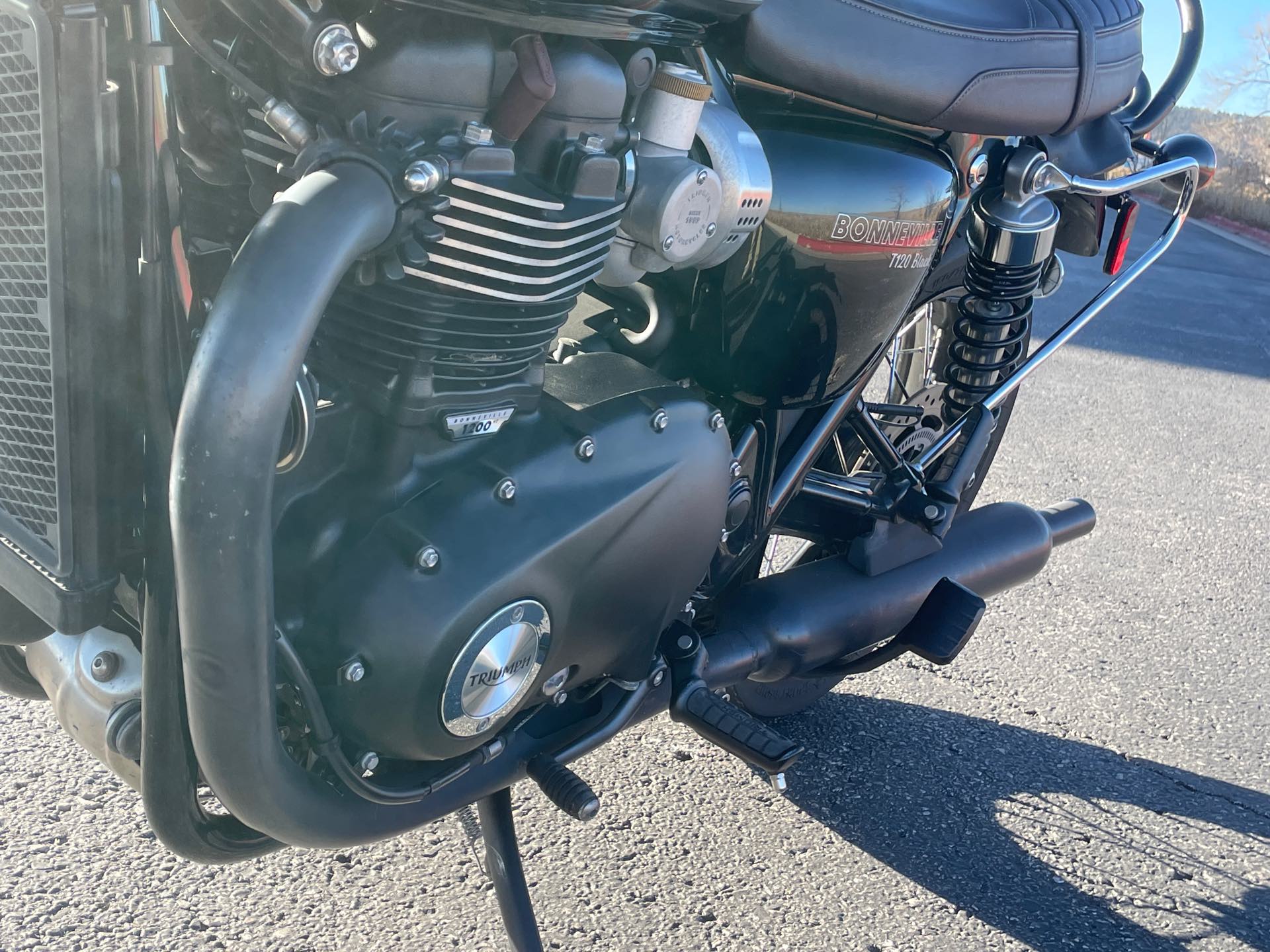 2019 Triumph Bonneville T120 Black at Mount Rushmore Motorsports