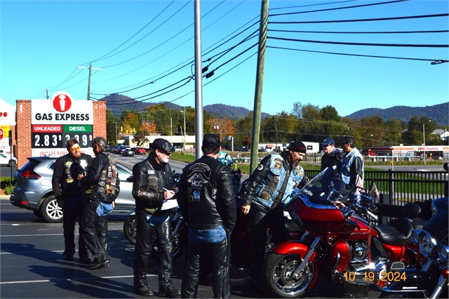 2024 Oct 19 Palmer's Moonshiners Ride Photos at Smoky Mountain HOG