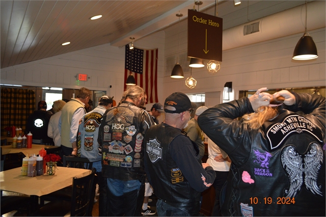 2024 Oct 19 Palmer's Moonshiners Ride Photos at Smoky Mountain HOG