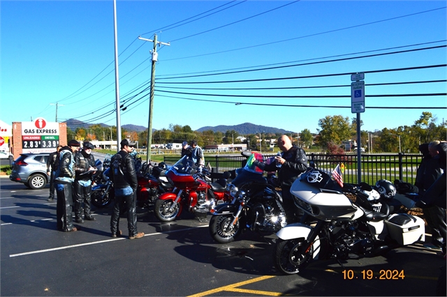 2024 Oct 19 Palmer's Moonshiners Ride Photos at Smoky Mountain HOG