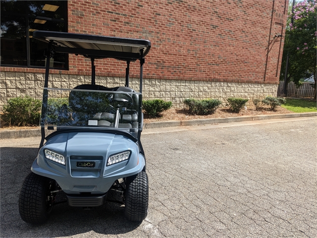 2024 Club Car Pearl Mist Four Facing Forward at Bulldog Golf Cars