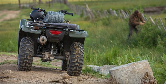2017 Honda FourTrax Rancher 4X4 Automatic DCT EPS at Arkport Cycles