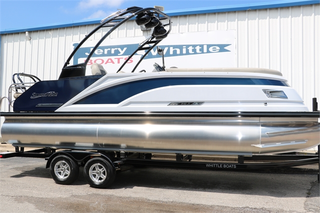2022 Silver Wave 2410 JS Tower Tri-Toon at Jerry Whittle Boats