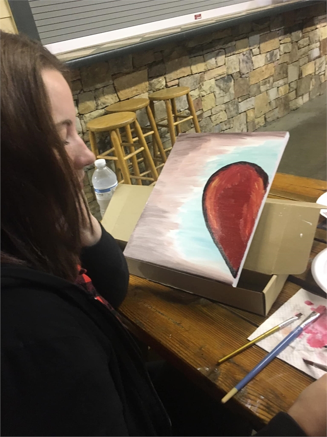 2024 Feb 12  Couples Paint Night Photos at Smoky Mountain HOG