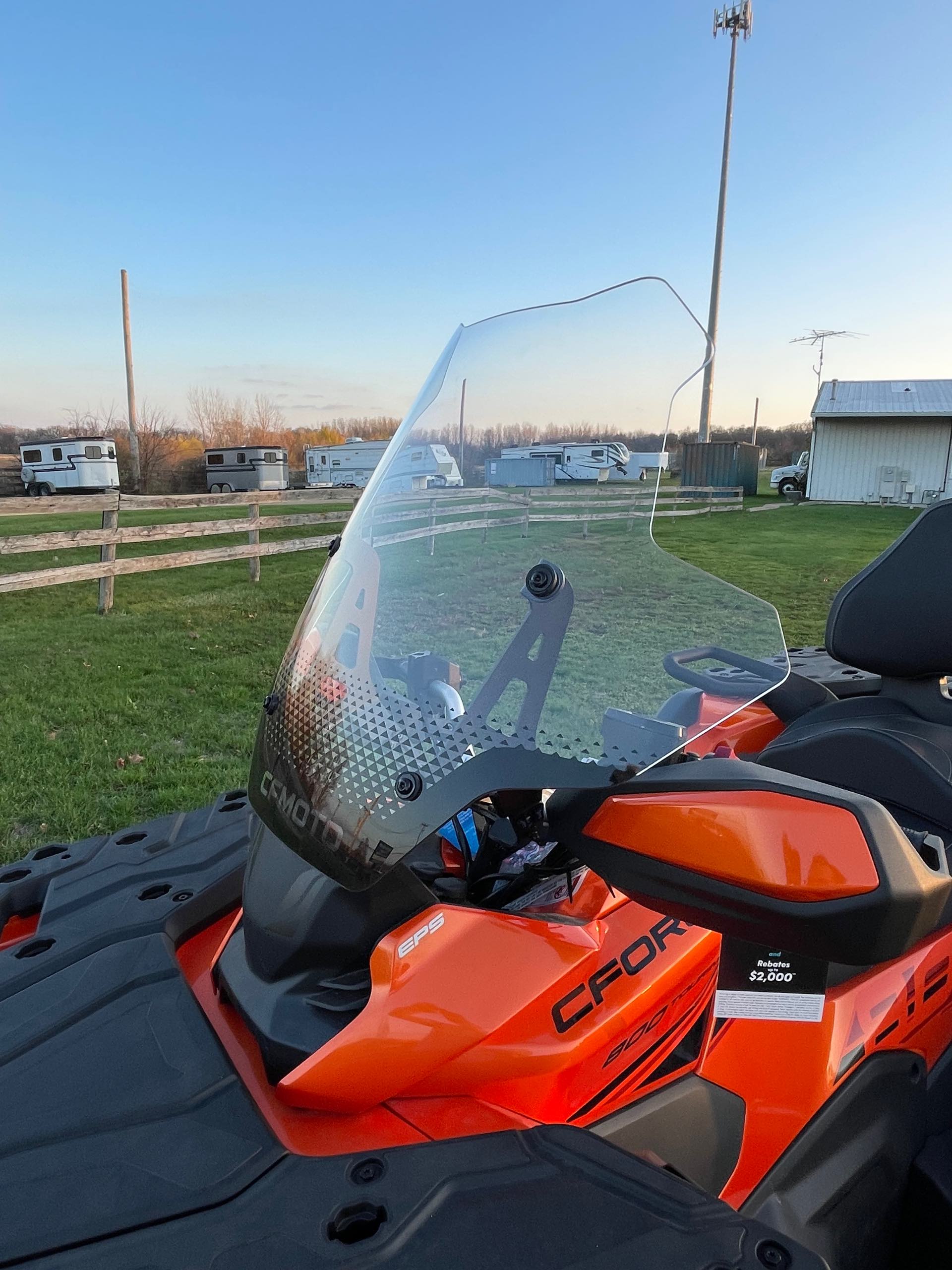 2024 CFMOTO CFORCE 800 Touring at Randy's Cycle