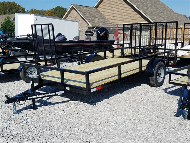 2022 GREY STATES 6X14 DOVE TAIL TRAILER at Shoals Outdoor Sports