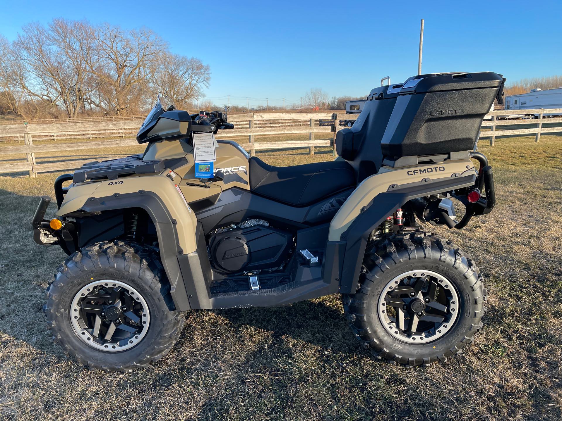 2024 CFMOTO CFORCE 1000 Overland at Randy's Cycle