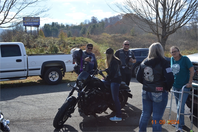 2024 Nov 9 A Few Shots From The Haywood County Toy Run Event Photos at Smoky Mountain HOG