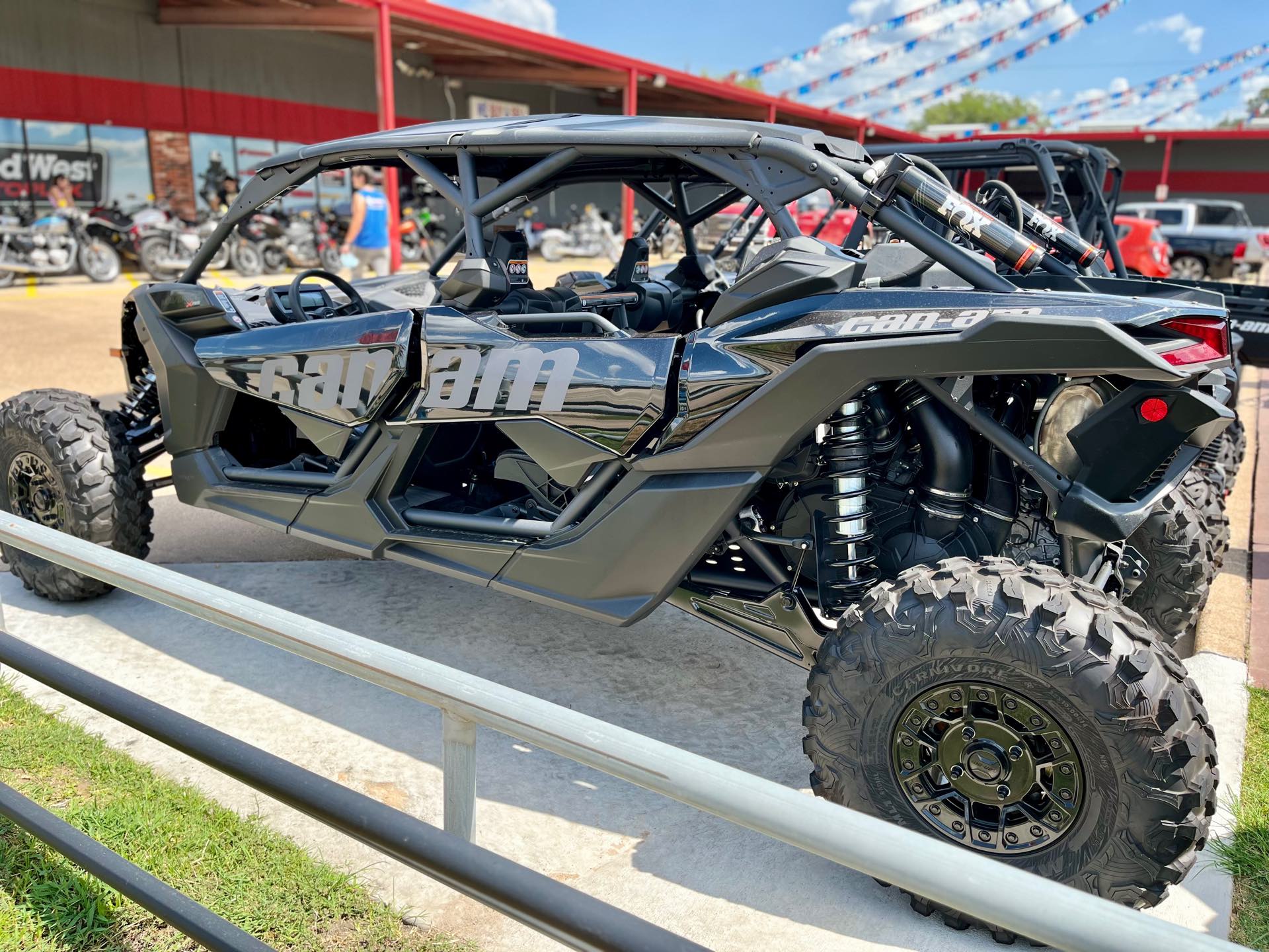 2023 Can-Am Maverick X3 MAX X rs TURBO RR With SMART-SHOX 72 at Wild West Motoplex