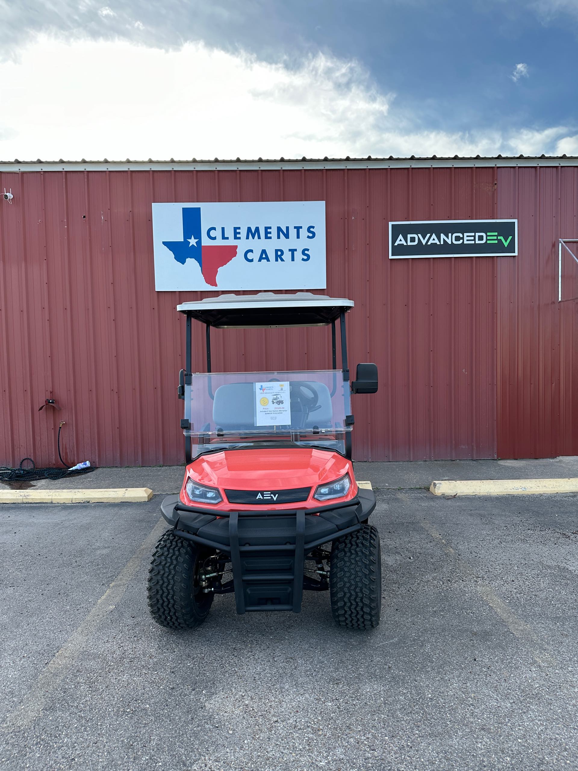 2024 Advanced EV Advent 4L at Clements Carts