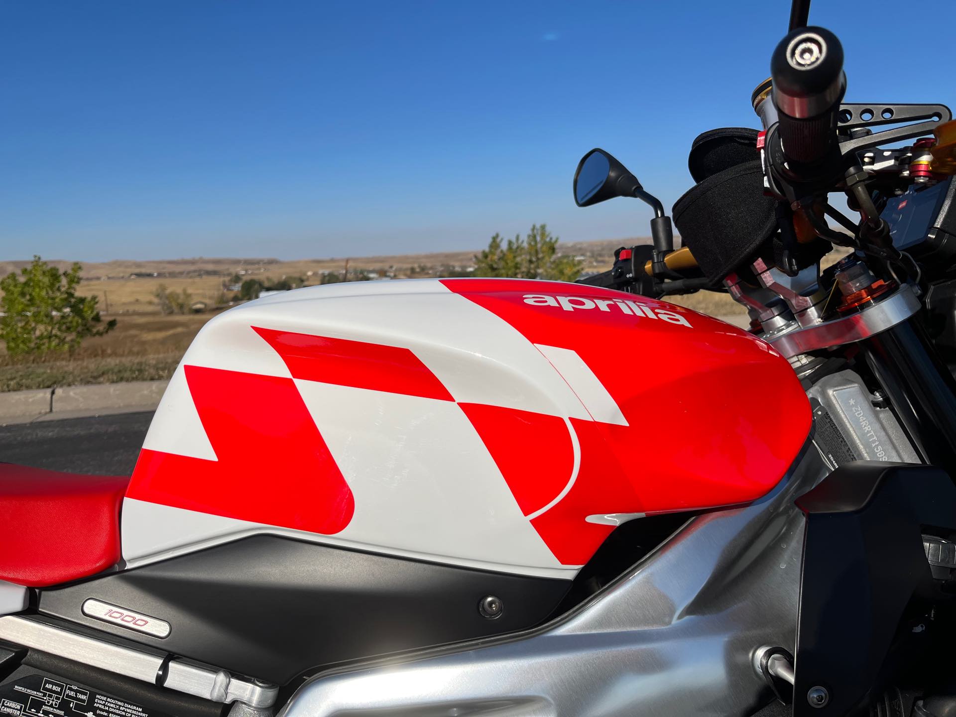 2008 Aprilia Tuono 1000 R at Mount Rushmore Motorsports