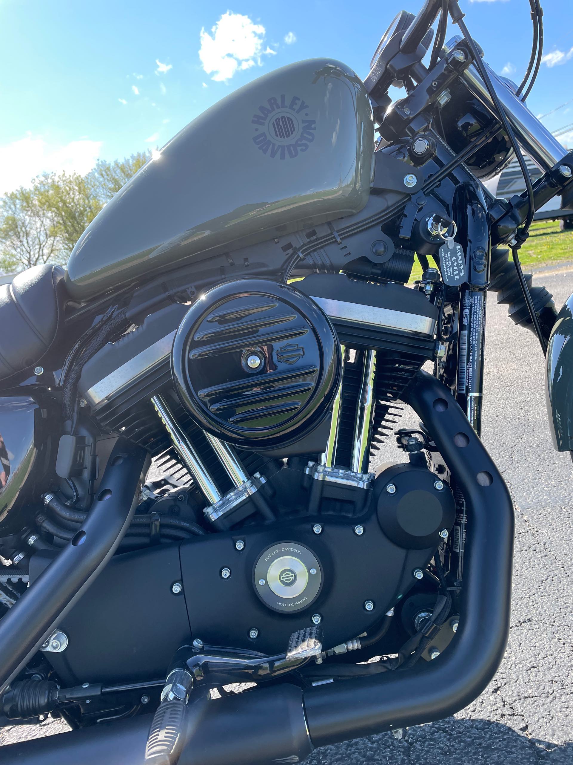 2021 Harley-Davidson Cruiser XL 883N Iron 883 at Randy's Cycle