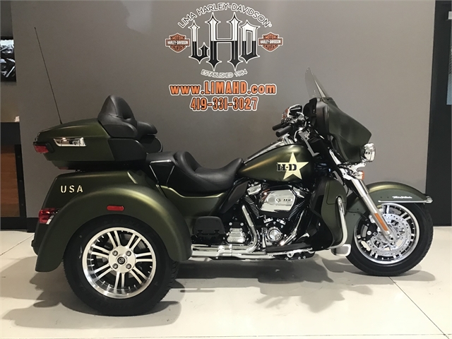 2022 Harley-Davidson Trike Tri Glide Ultra (G.I. Enthusiast Collection) at Lima Harley-Davidson