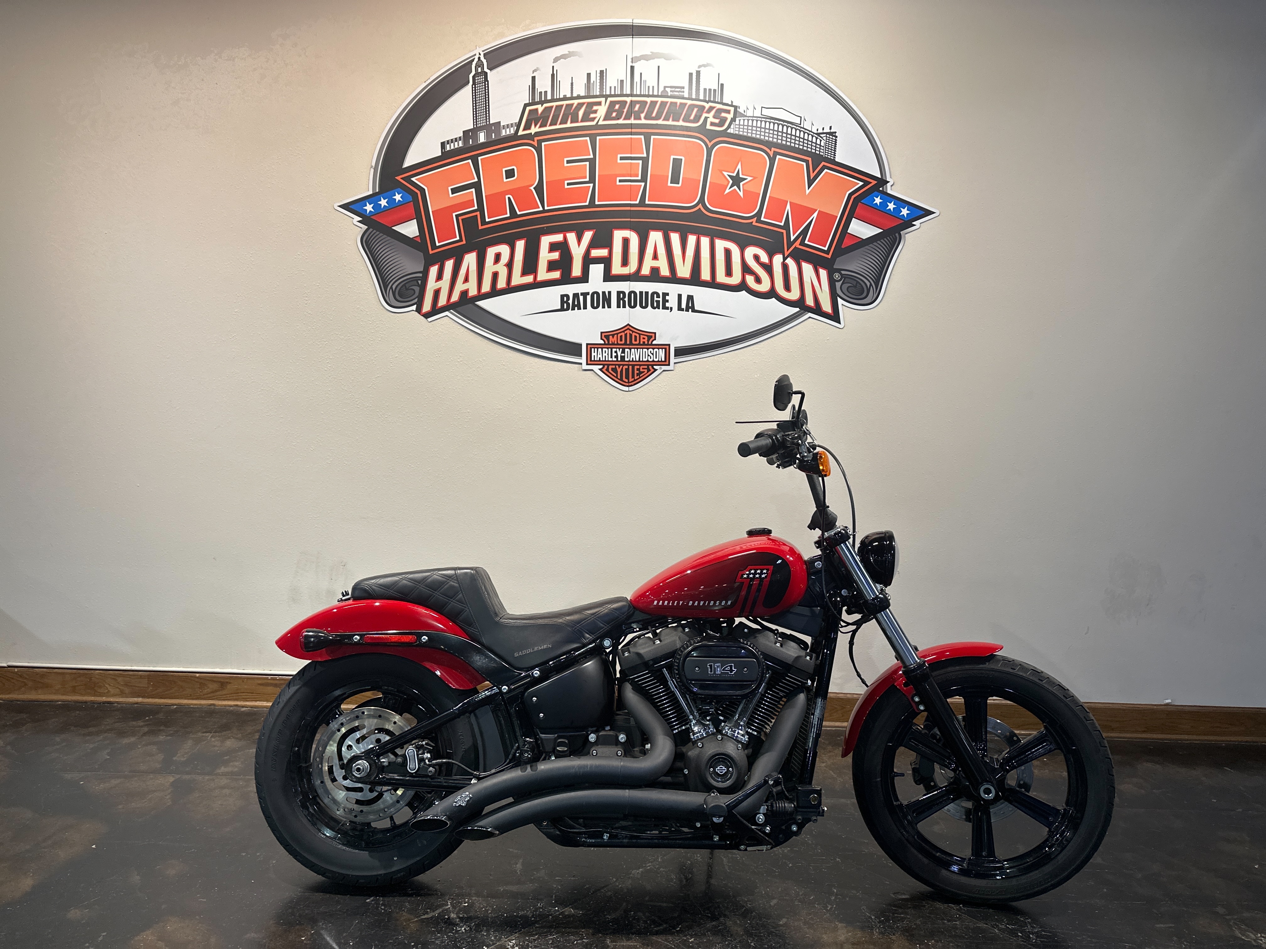 2023 Harley-Davidson Softail Street Bob 114 at Mike Bruno's Freedom Harley-Davidson