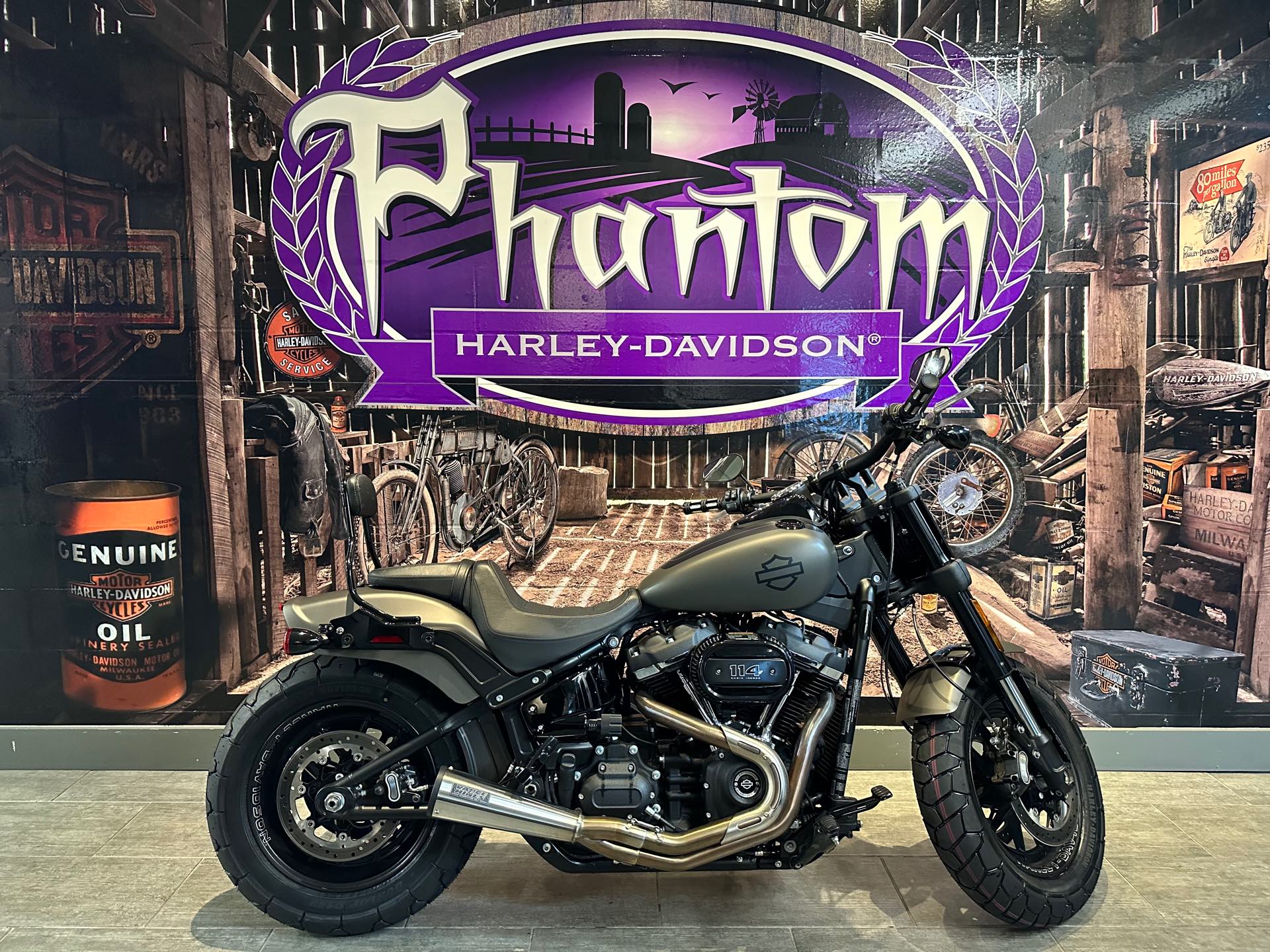 2018 Harley-Davidson Softail Fat Bob 114 at Phantom Harley-Davidson