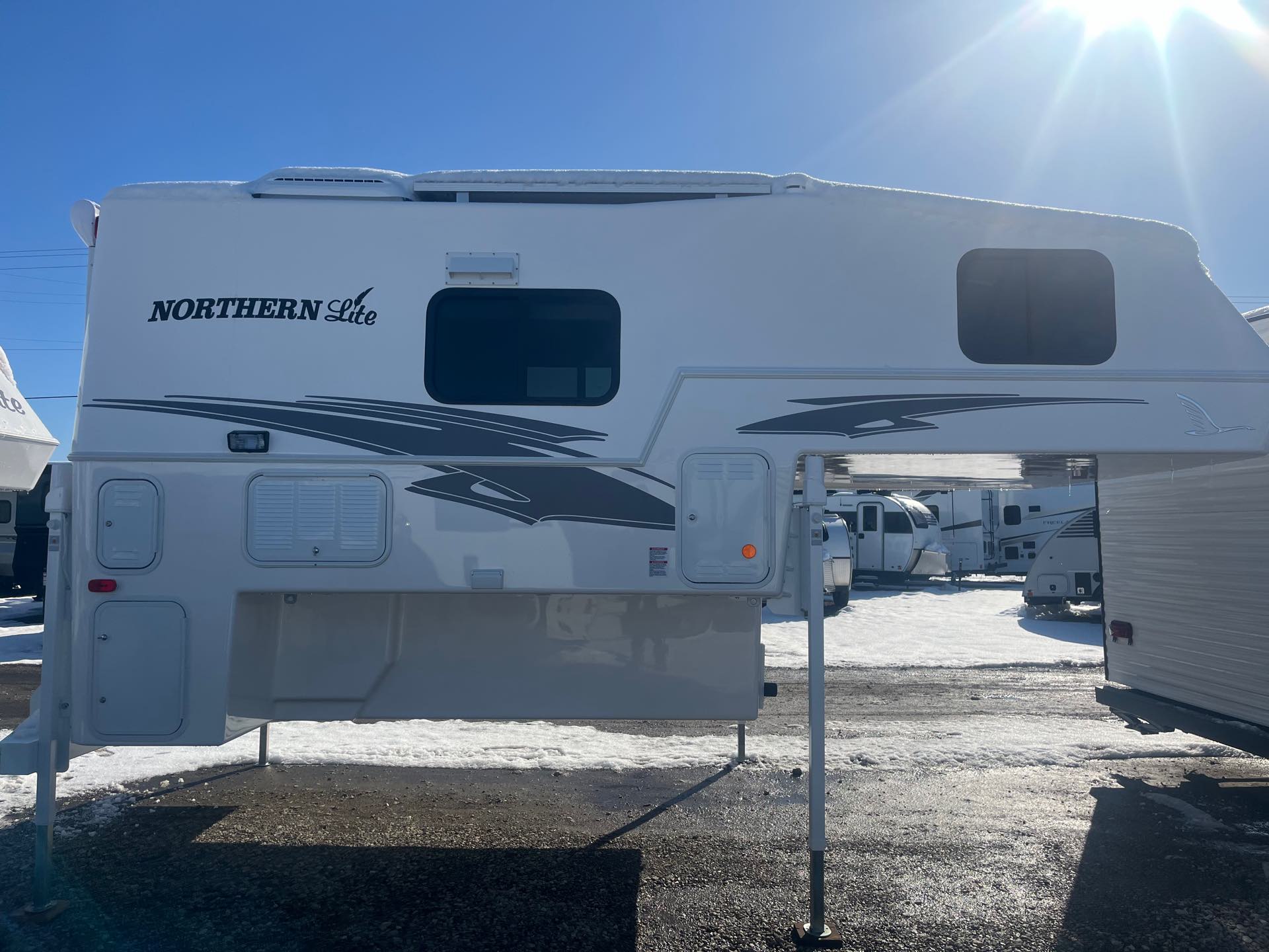 2024 NORTHERN LITE 8-11EXDBSP at Prosser's Premium RV Outlet