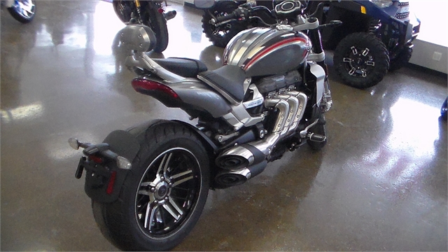 2022 Triumph Rocket 3 GT Silver Ice & Storm Grey GT at Dick Scott's Freedom Powersports